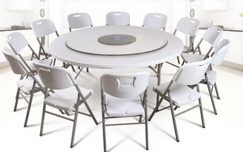Kích thước bàn tròn 10 người đúng tiêu chuẩn và hợp lý