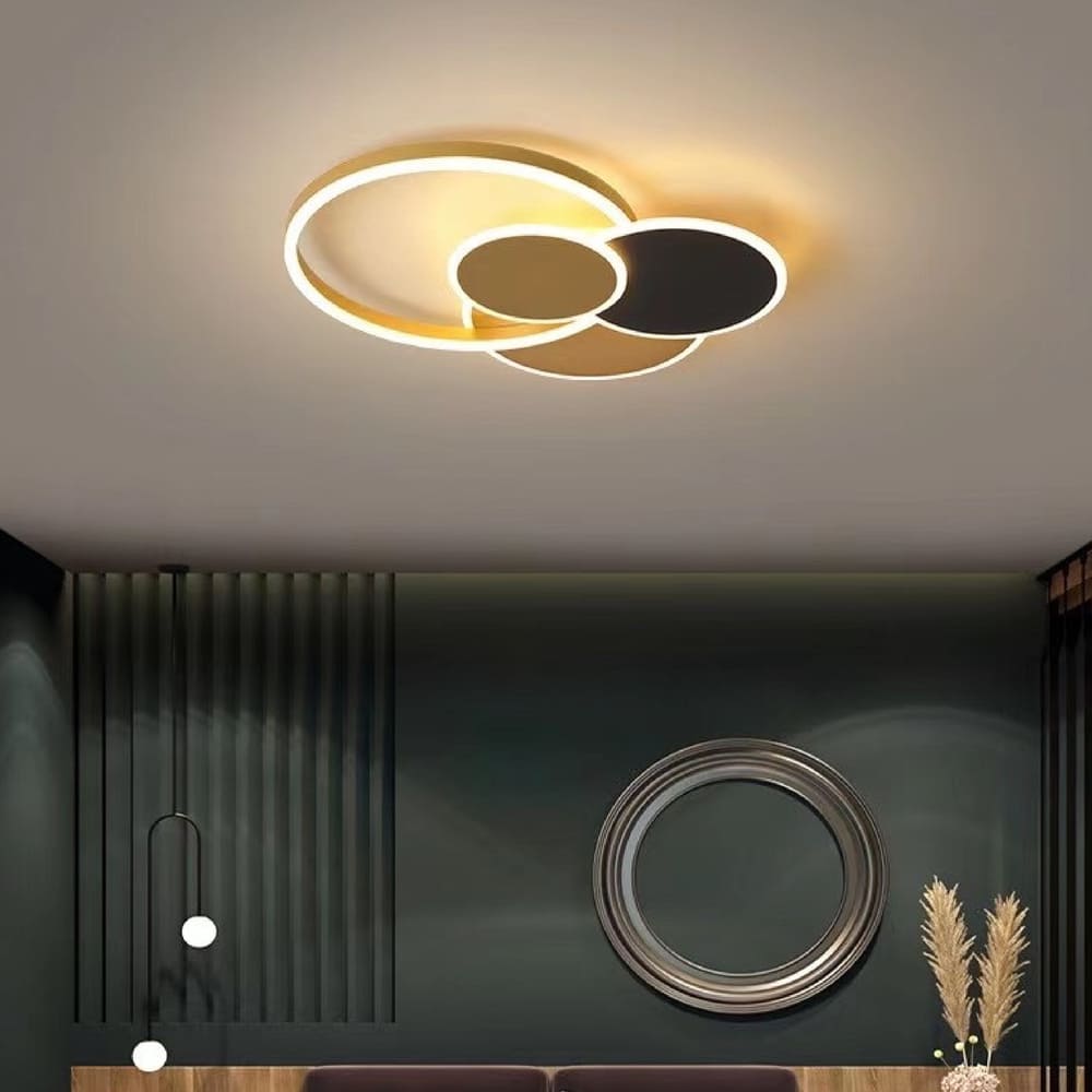 đèn trang trí phòng khách đơn giản